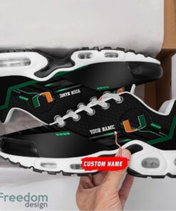 Custom Name Miami Hurricanes Personalized Name Gift Air Cushion Sports Shoes TN Shoes Custom For Fans