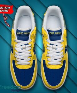 Custom Name Michigan Wolverines NCAA AF1 Shoes Personalized Air Force Shoes For Fans Product Photo 4