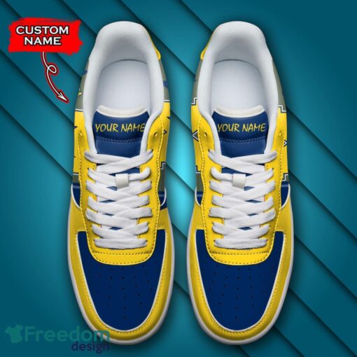 Custom Name Michigan Wolverines NCAA AF1 Shoes Personalized Air Force Shoes For Fans Product Photo 4