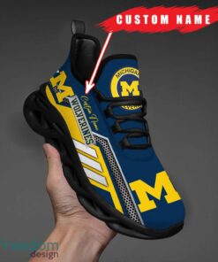 Custom Name Michigan Wolverines NCAA Max Soul Shoes Sneakers Personalized Shoes For Fans