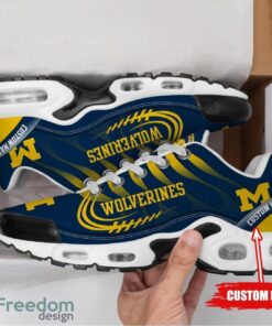 Custom Name Michigan Wolverines Personalized Name Gift Air Cushion Sports Shoes TN Shoes Product Photo 2