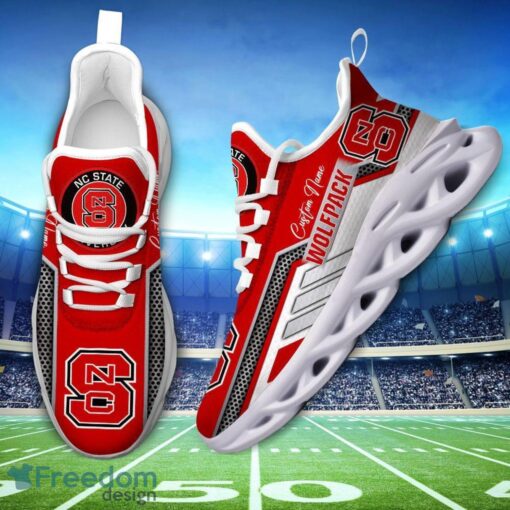 Custom Name NC State Wolfpack NCAA Max Soul Shoes Sneakers Personalized Shoes For Fans Product Photo 2