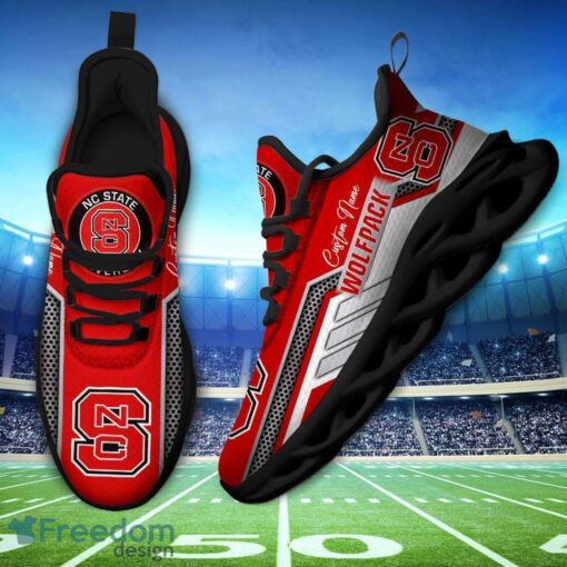 Custom Name NC State Wolfpack NCAA Max Soul Shoes Sneakers Personalized Shoes For Fans Product Photo 3