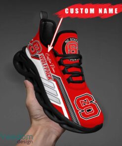 Custom Name NC State Wolfpack NCAA Max Soul Shoes Sneakers Personalized Shoes For Fans