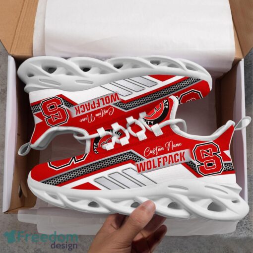 Custom Name NC State Wolfpack NCAA Max Soul Shoes Sneakers Personalized Shoes For Fans Product Photo 5