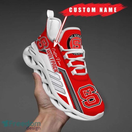 Custom Name NC State Wolfpack NCAA Max Soul Shoes Sneakers Personalized Shoes For Fans Product Photo 6