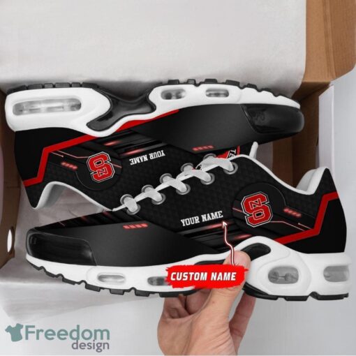 Custom Name NC State Wolfpack Personalized Name Gift Air Cushion Sports Shoes TN Shoes Custom For Fans Product Photo 1