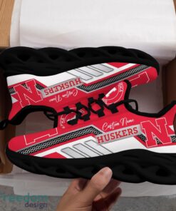 Custom Name Nebraska Cornhuskers NCAA Max Soul Shoes Sneakers Personalized Shoes For Fans Product Photo 4