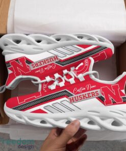 Custom Name Nebraska Cornhuskers NCAA Max Soul Shoes Sneakers Personalized Shoes For Fans Product Photo 5