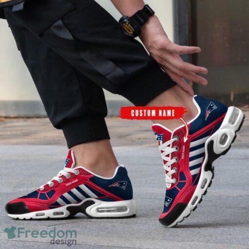 Custom Name New England Patriots Personalized Name Gift Air Cushion Sports Shoes TN Shoes Custom For Fans Product Photo 4