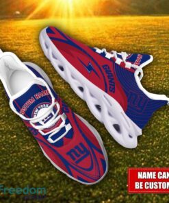 Custom Name New York Giants NFL Max Soul Shoes Personalized Sneakers For Fans Product Photo 2