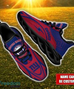 Custom Name New York Giants NFL Max Soul Shoes Personalized Sneakers For Fans