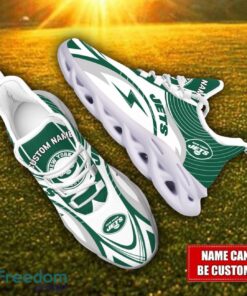 Custom Name New York Jets NFL Max Soul Shoes Personalized Sneakers For Fans Product Photo 2