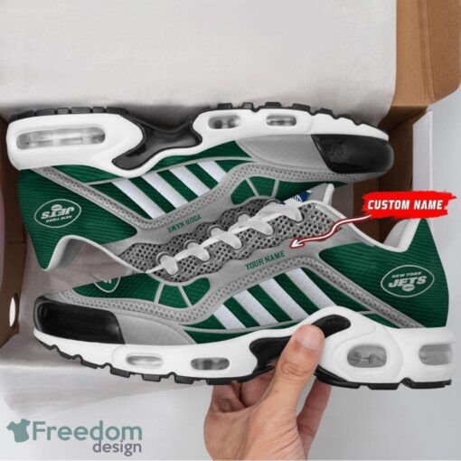 Custom Name New York Jets Personalized Name Gift Air Cushion Sports Shoes TN Shoes Custom For Fans Product Photo 3