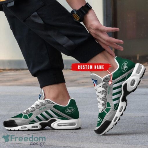 Custom Name New York Jets Personalized Name Gift Air Cushion Sports Shoes TN Shoes Custom For Fans Product Photo 4