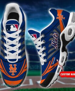 Custom Name New York Mets Personalized Name Gift Air Cushion Sports Shoes TN Shoes Custom For Fans Product Photo 2