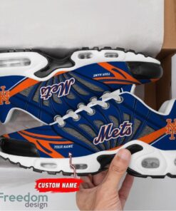 Custom Name New York Mets Personalized Name Gift Air Cushion Sports Shoes TN Shoes Custom For Fans Product Photo 3