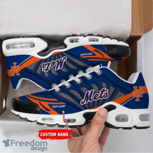 Custom Name New York Mets Personalized Name Gift Air Cushion Sports Shoes TN Shoes Custom For Fans Product Photo 3