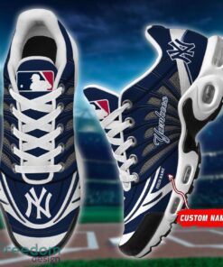 Custom Name New York Yankees Personalized Name Gift Air Cushion Sports Shoes TN Shoes Custom For Fans Product Photo 2