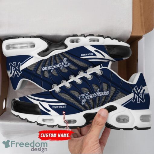 Custom Name New York Yankees Personalized Name Gift Air Cushion Sports Shoes TN Shoes Custom For Fans Product Photo 3