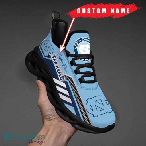 Custom Name North Carolina Tar Heels NCAA Max Soul Shoes Sneakers Personalized Shoes For Fans Product Photo 1