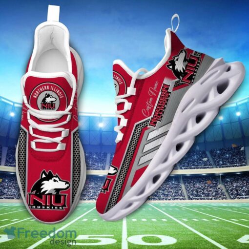 Custom Name Northern Illinois Huskies NCAA Max Soul Shoes Sneakers Personalized Shoes For Fans Product Photo 2