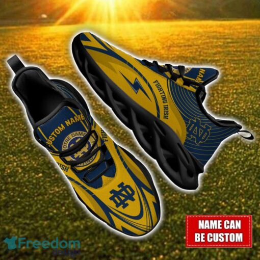 Custom Name Notre Dame Fighting Irish NCAA Max Soul Shoes Personalized Sneakers For Fans Product Photo 1