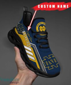 Custom Name Notre Dame Fighting Irish NCAA Max Soul Shoes Sneakers Personalized Shoes For Fans