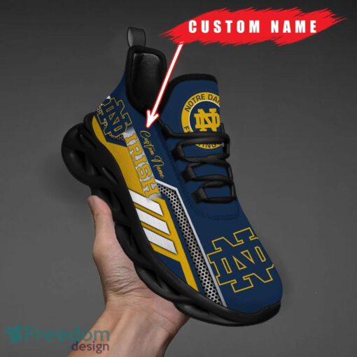 Custom Name Notre Dame Fighting Irish NCAA Max Soul Shoes Sneakers Personalized Shoes For Fans Product Photo 1