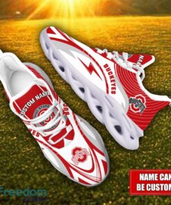 Custom Name Ohio State Buckeyes NCAA Max Soul Shoes Personalized Sneakers For Fans Product Photo 2