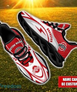 Custom Name Ohio State Buckeyes NCAA Max Soul Shoes Personalized Sneakers For Fans