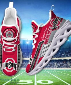 Custom Name Ohio State Buckeyes NCAA Max Soul Shoes Sneakers Personalized Shoes For Fans Product Photo 2