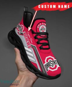 Custom Name Ohio State Buckeyes NCAA Max Soul Shoes Sneakers Personalized Shoes For Fans