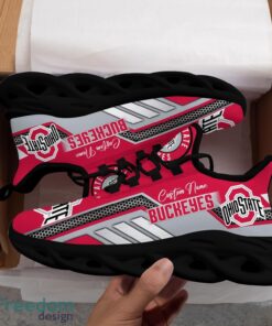 Custom Name Ohio State Buckeyes NCAA Max Soul Shoes Sneakers Personalized Shoes For Fans Product Photo 4