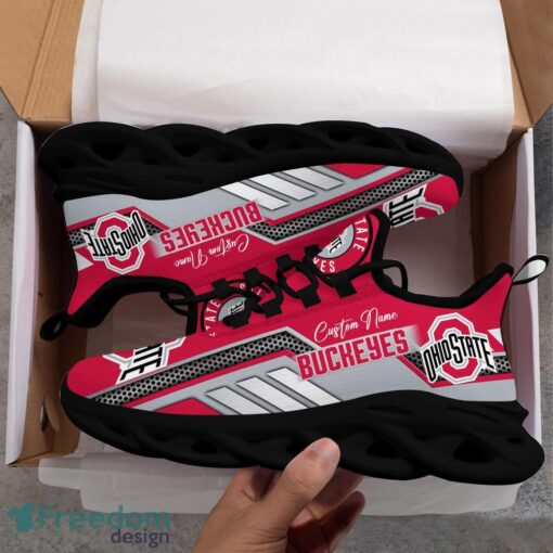 Custom Name Ohio State Buckeyes NCAA Max Soul Shoes Sneakers Personalized Shoes For Fans Product Photo 4