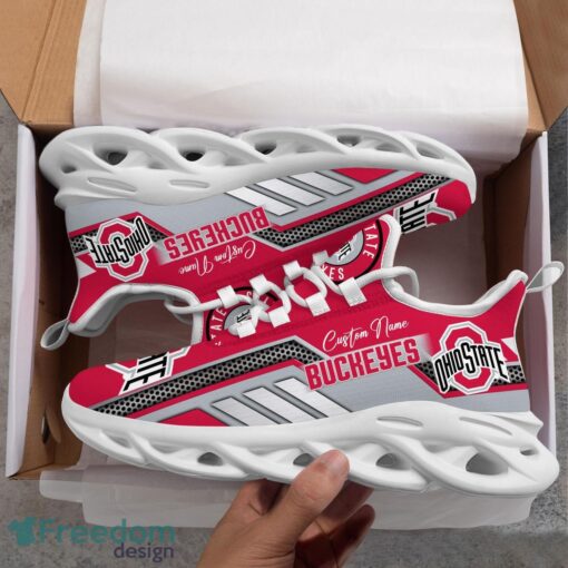 Custom Name Ohio State Buckeyes NCAA Max Soul Shoes Sneakers Personalized Shoes For Fans Product Photo 5