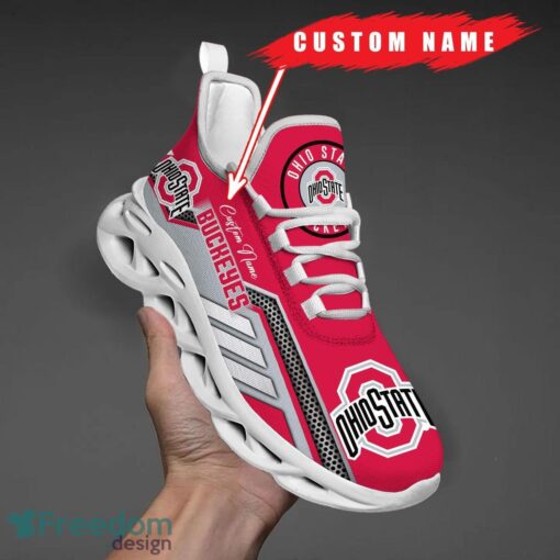 Custom Name Ohio State Buckeyes NCAA Max Soul Shoes Sneakers Personalized Shoes For Fans Product Photo 6