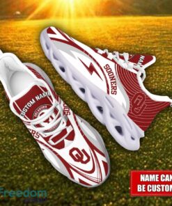 Custom Name Oklahoma Sooners NCAA Max Soul Shoes Personalized Sneakers For Fans Product Photo 2