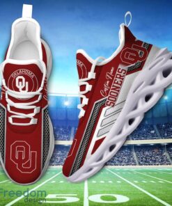 Custom Name Oklahoma Sooners NCAA Max Soul Shoes Sneakers Personalized Shoes For Fans Product Photo 2