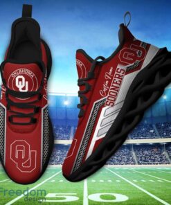 Custom Name Oklahoma Sooners NCAA Max Soul Shoes Sneakers Personalized Shoes For Fans Product Photo 3