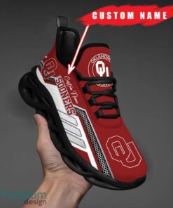 Custom Name Oklahoma Sooners NCAA Max Soul Shoes Sneakers Personalized Shoes For Fans