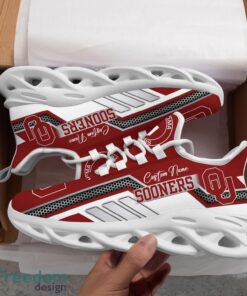 Custom Name Oklahoma Sooners NCAA Max Soul Shoes Sneakers Personalized Shoes For Fans Product Photo 5