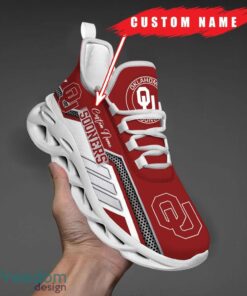 Custom Name Oklahoma Sooners NCAA Max Soul Shoes Sneakers Personalized Shoes For Fans Product Photo 6