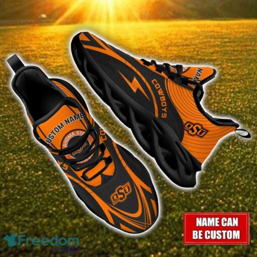 Custom Name Oklahoma State Cowboys NCAA Max Soul Shoes Personalized Sneakers For Fans Product Photo 1