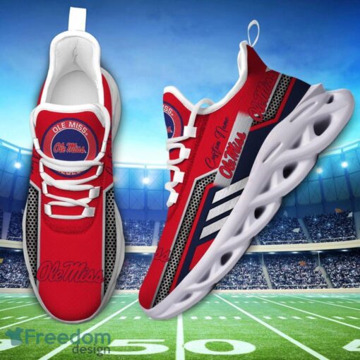 Custom Name Ole Miss Rebels NCAA Max Soul Shoes Sneakers Personalized Shoes For Fans Product Photo 2