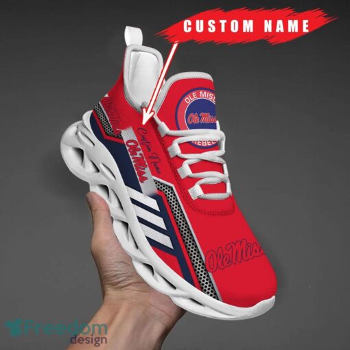 Custom Name Ole Miss Rebels NCAA Max Soul Shoes Sneakers Personalized Shoes For Fans Product Photo 6