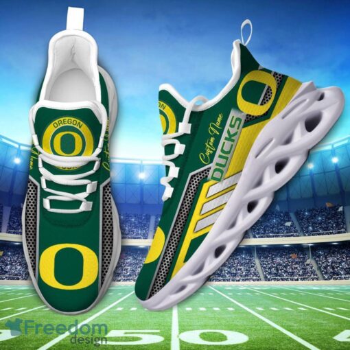 Custom Name Oregon Ducks NCAA Max Soul Shoes Sneakers Personalized Shoes For Fans Product Photo 2