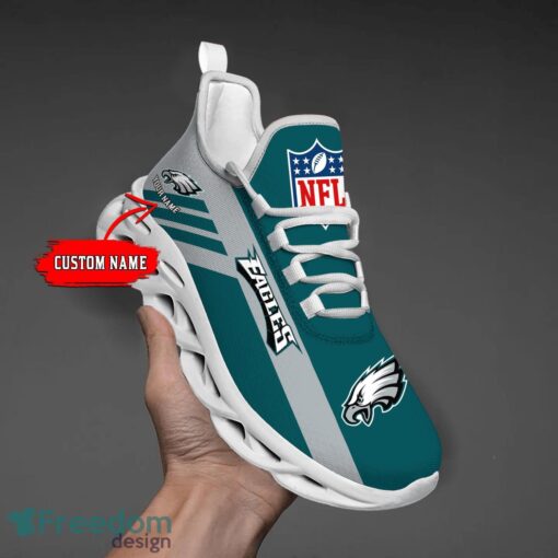 Custom Name Philadelphia Eagles Personalize Max Soul Shoes Sport Sneakers Sport Gift Ideas Product Photo 1