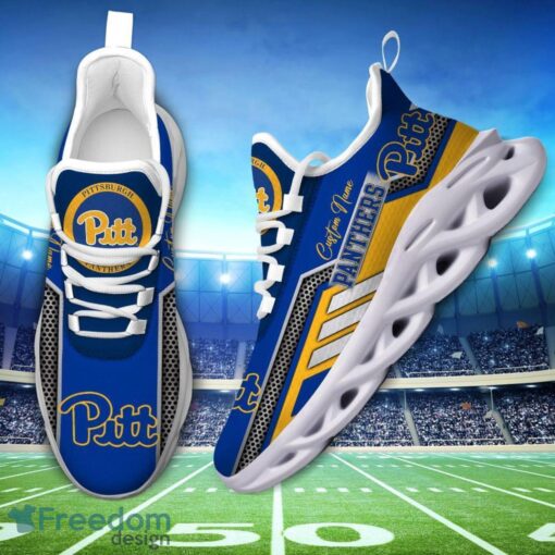 Custom Name Pittsburgh Panthers NCAA Max Soul Shoes Sneakers Personalized Shoes For Fans Product Photo 2