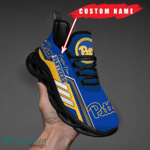 Custom Name Pittsburgh Panthers NCAA Max Soul Shoes Sneakers Personalized Shoes For Fans Product Photo 1